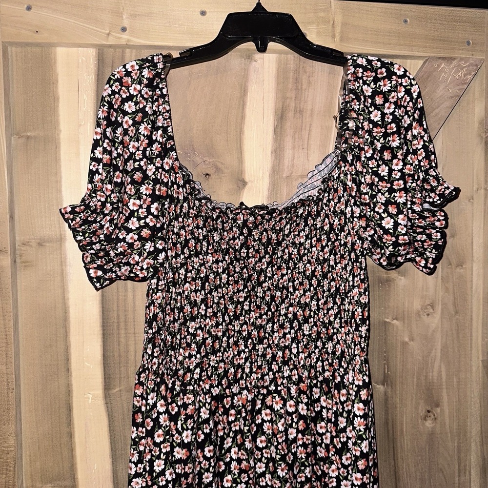 Vibe Sportswear Floral Swing Dress‎ 2x Women's - Picture 3 of 6